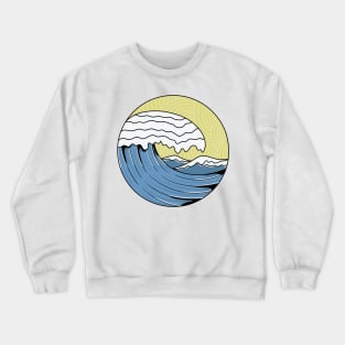 Waves Crewneck Sweatshirt